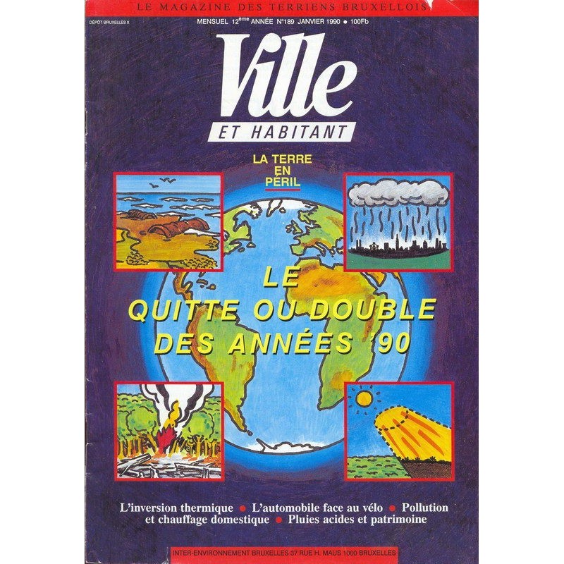 Ville et habitants n° 189