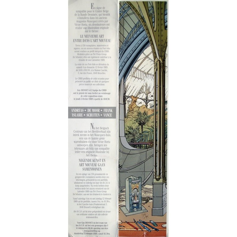 Le neuvième art entre dans l'art nouveau