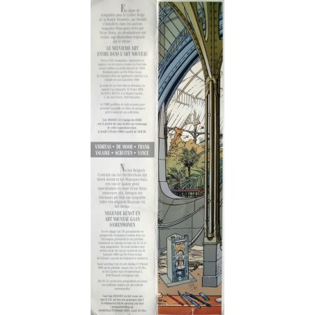 Le neuvième art entre dans l'art nouveau