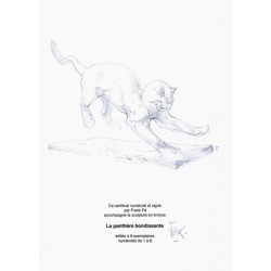 La panthère bondissante