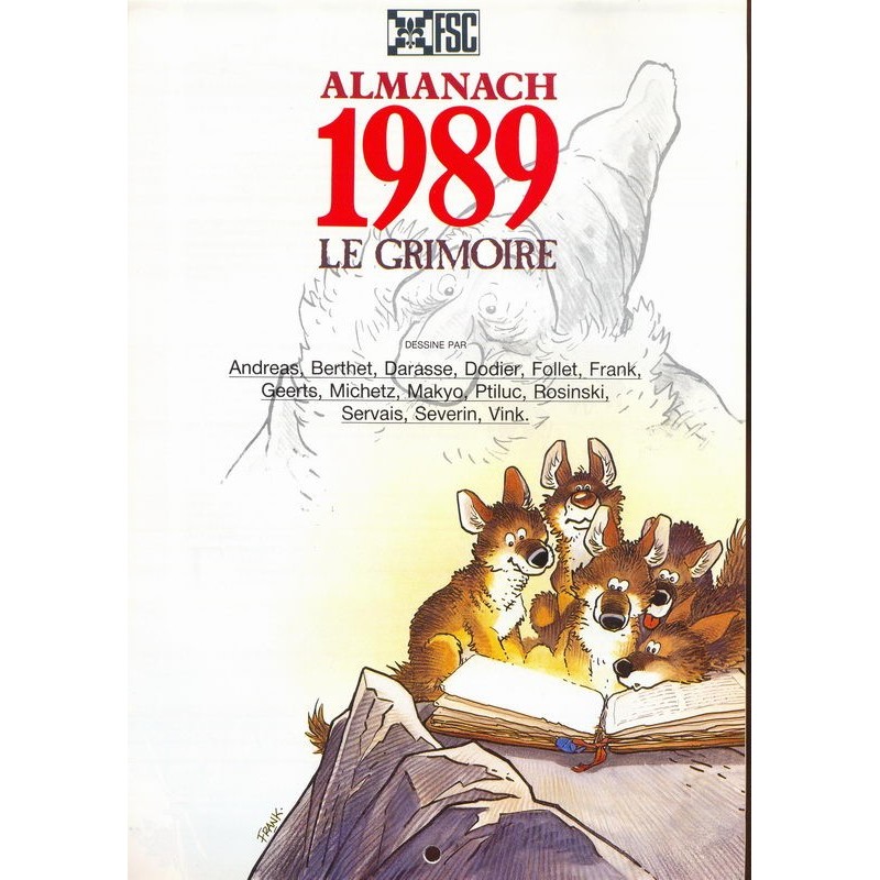 Calendrier 1989