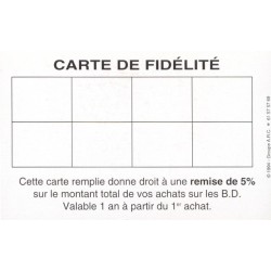 Carte de fidélité