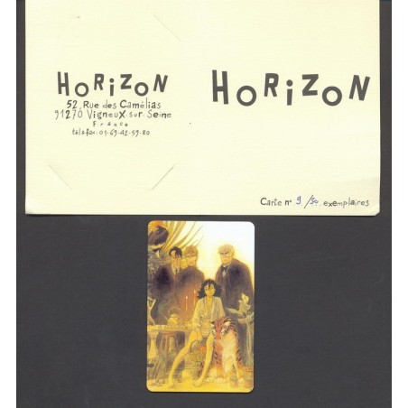 Carte plastique Horizon n° 9