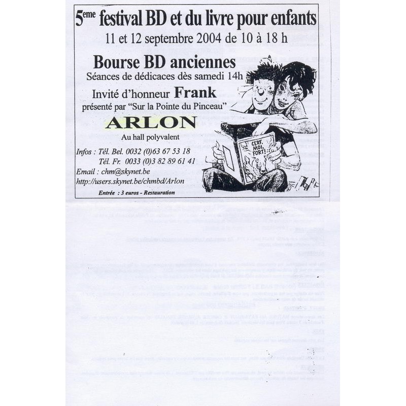 Fiche d'inscription