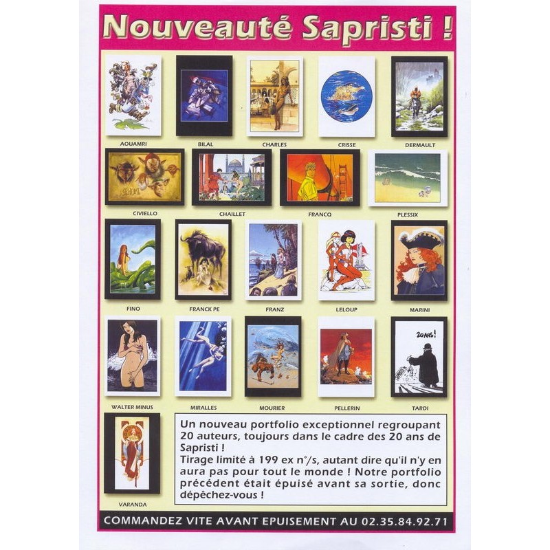 Nouveauté Sapristi !