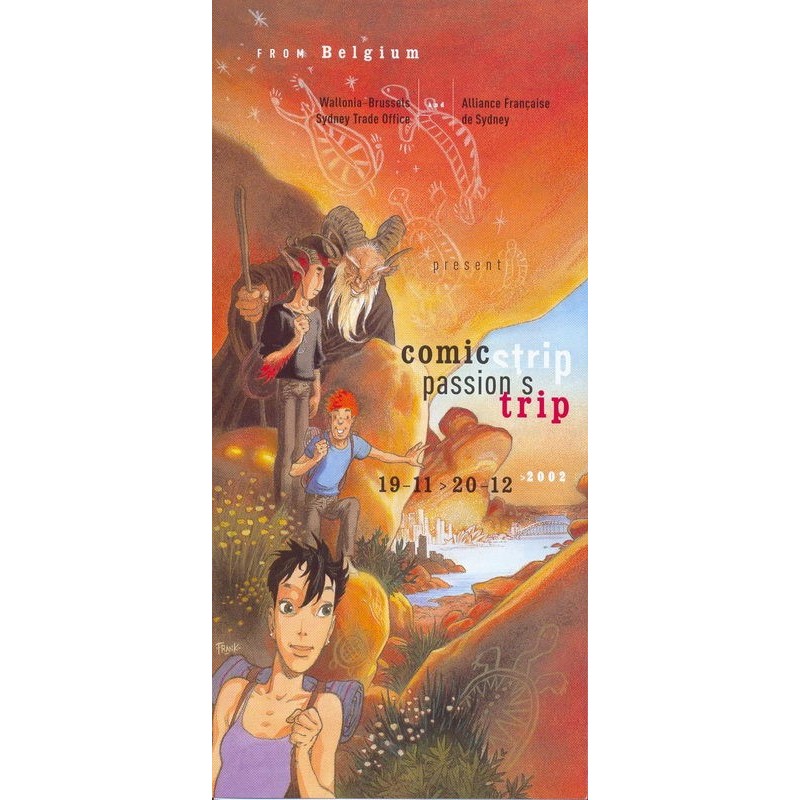 Comic strip, passion's trip Sydney