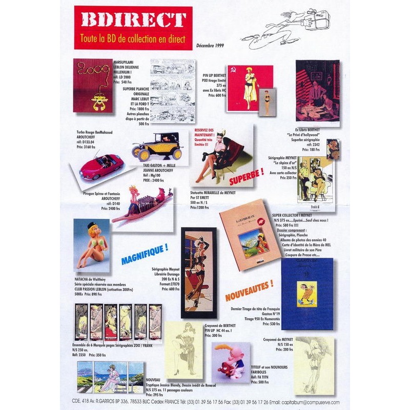 Toute la BD de collection en direct