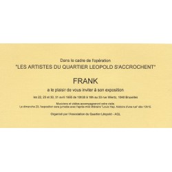Expo Les artistes du Quartier Léopold s'accrochent
