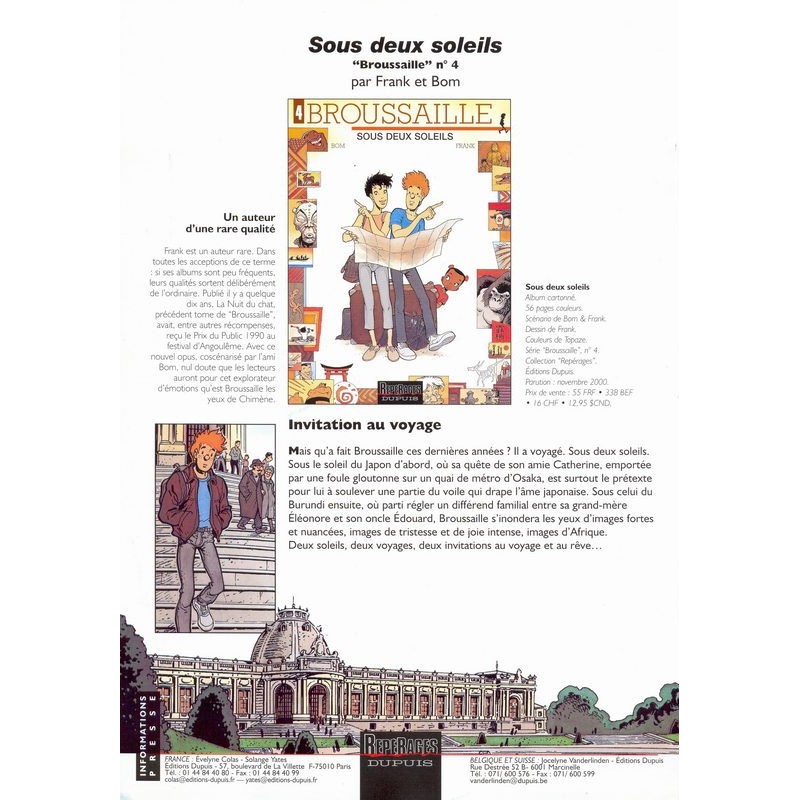 Broussaille 4 Sous deux soleils