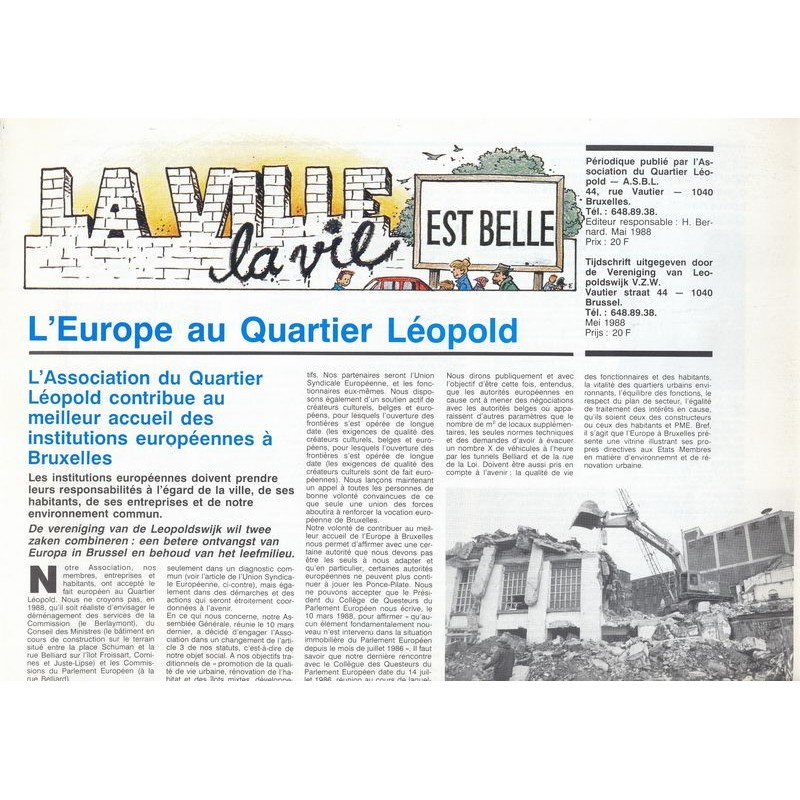 La ville, la vie est belle