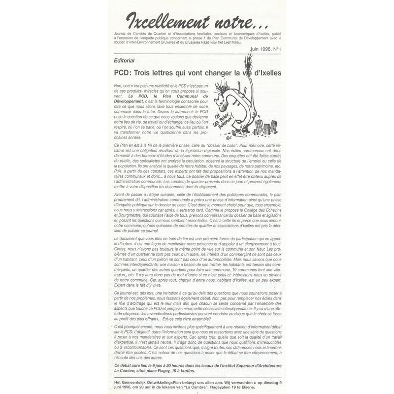 Ixcellement votre... n° 1
