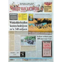 Gazet van Antwerpen du 1/6/1999