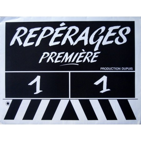 Repérages première