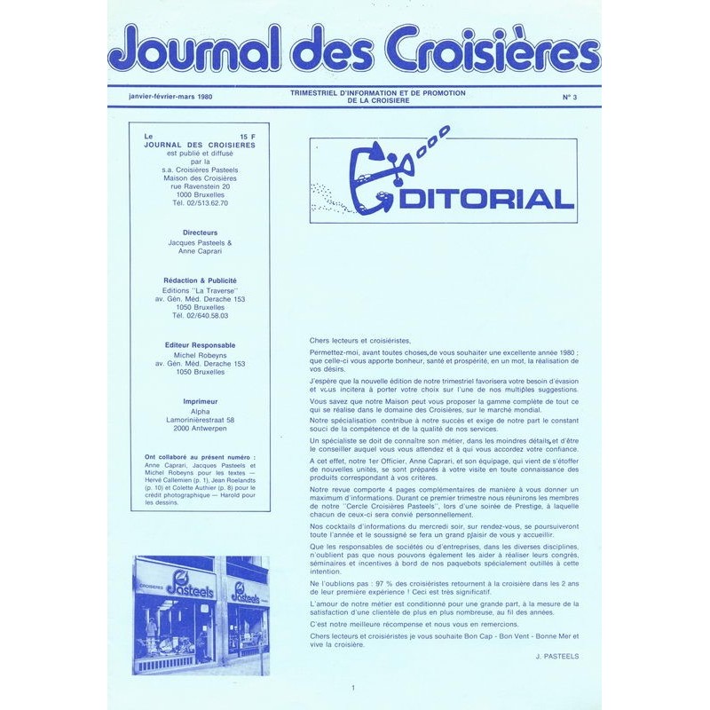 Journal des croisières n° 3