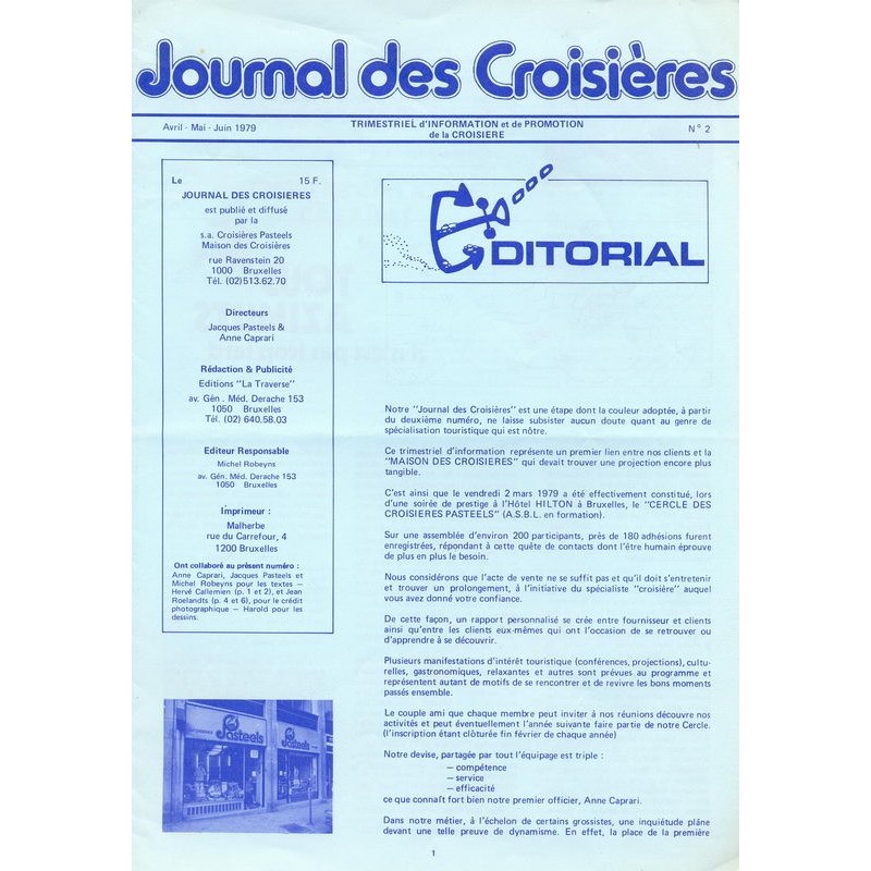Journal des croisières n° 2