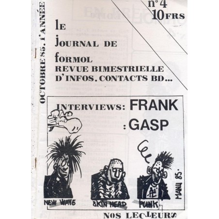 Le journal de Formol n° 4