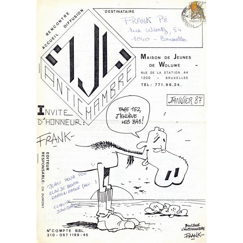 Maison de Jeunes de Woluwe ''Antichambres''