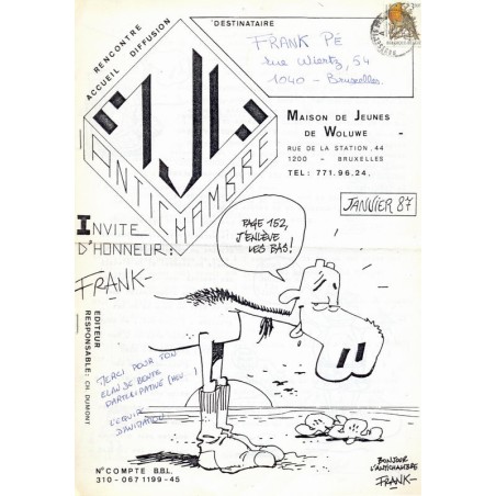 Maison de Jeunes de Woluwe ''Antichambres''