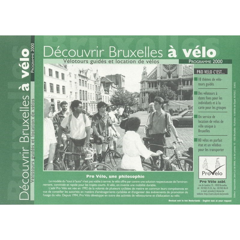 découvrir Bruxelles à vélo