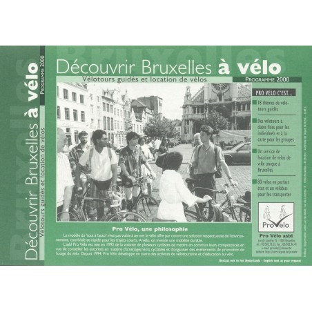 découvrir Bruxelles à vélo