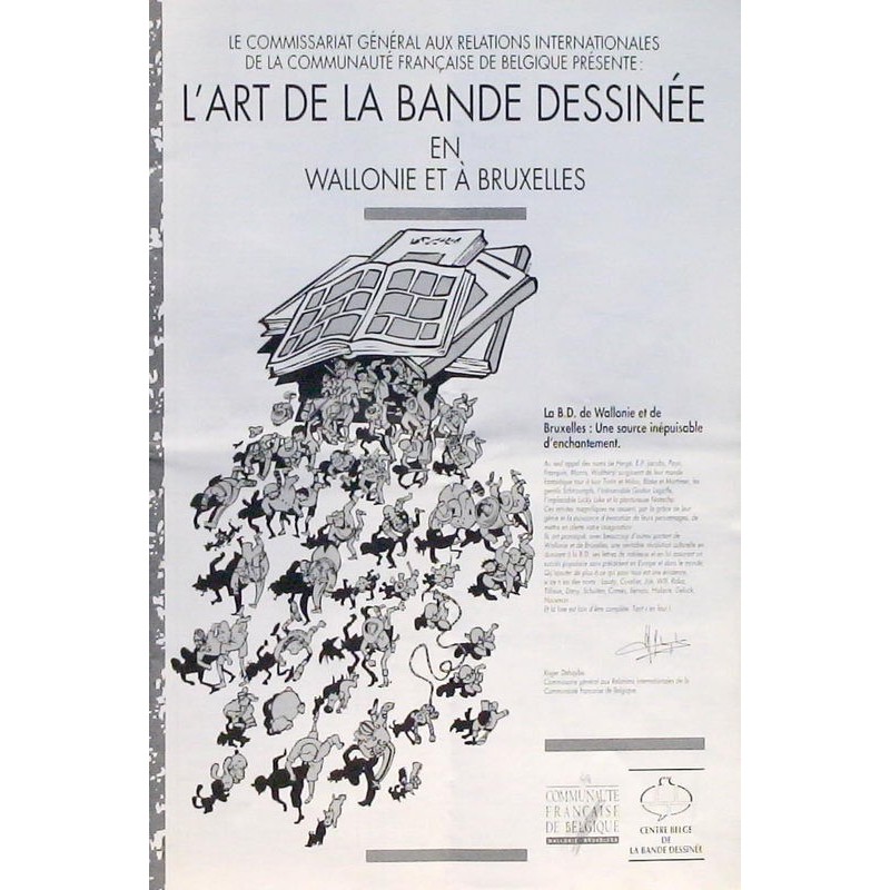 L'ard de la BD en Wallonie et à Bruxelles
