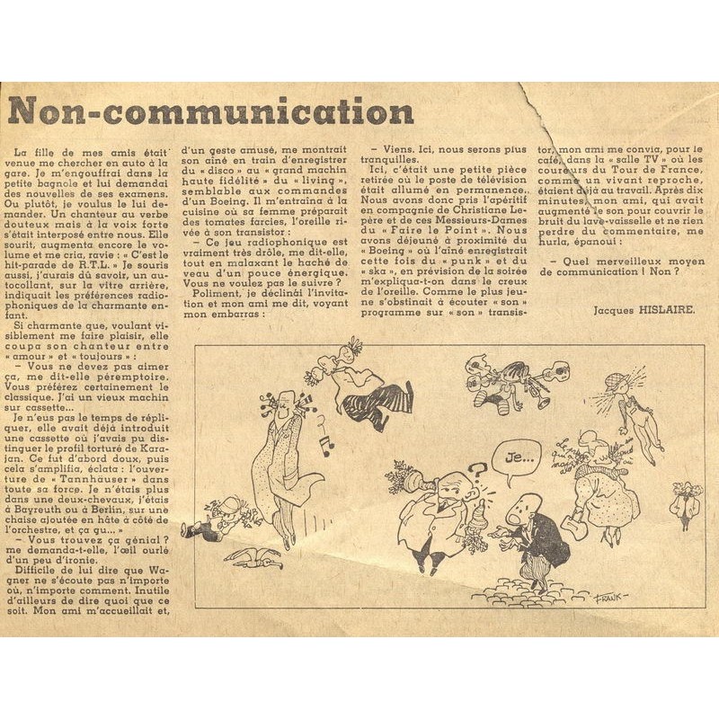 Non-communication