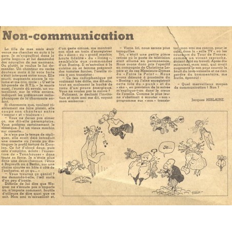 Non-communication