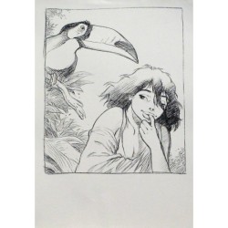 Manon et toucan