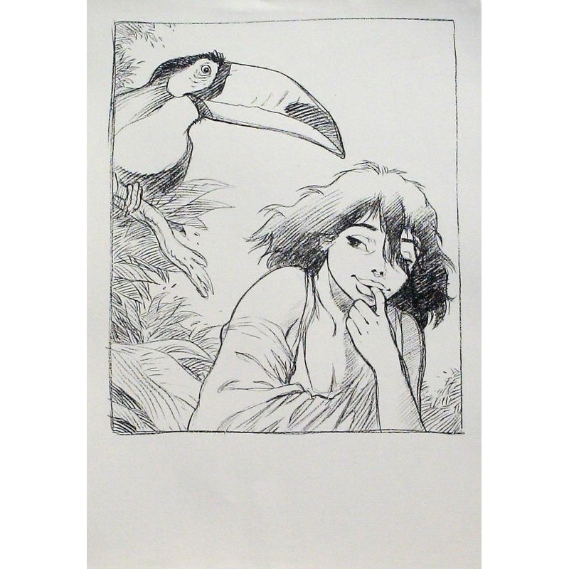 Manon et toucan