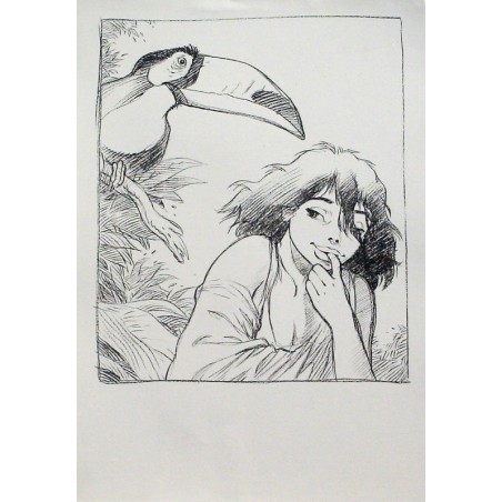 Manon et toucan