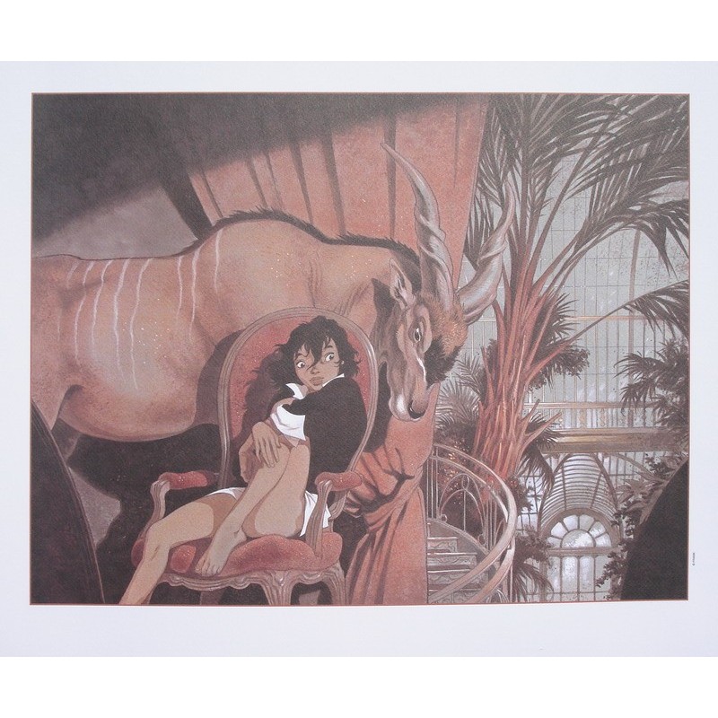 Manon et antilope