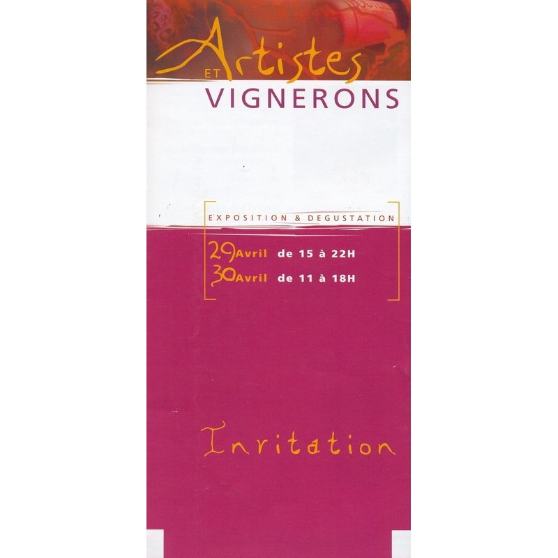 Artistes et vignerons