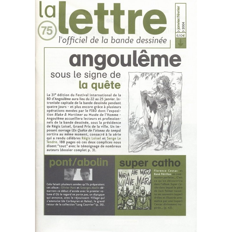 La lettre n° 75