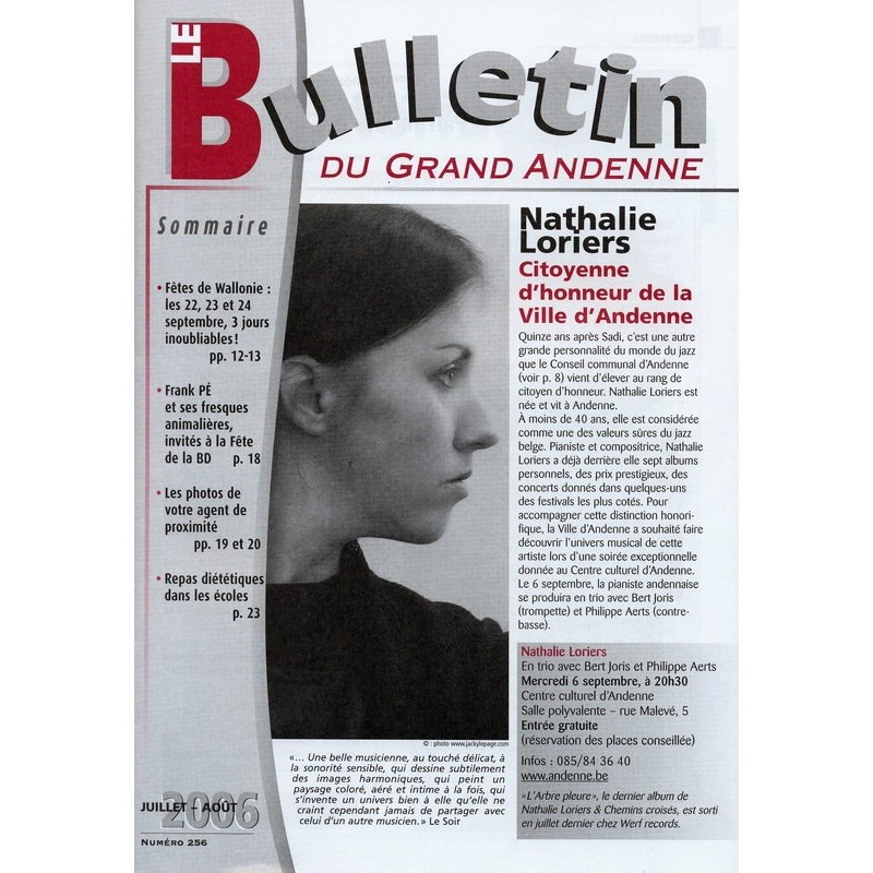 Le bulletin du Grand Andenne n° 256