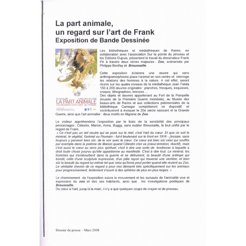 La part animale