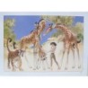 Manon et girafe