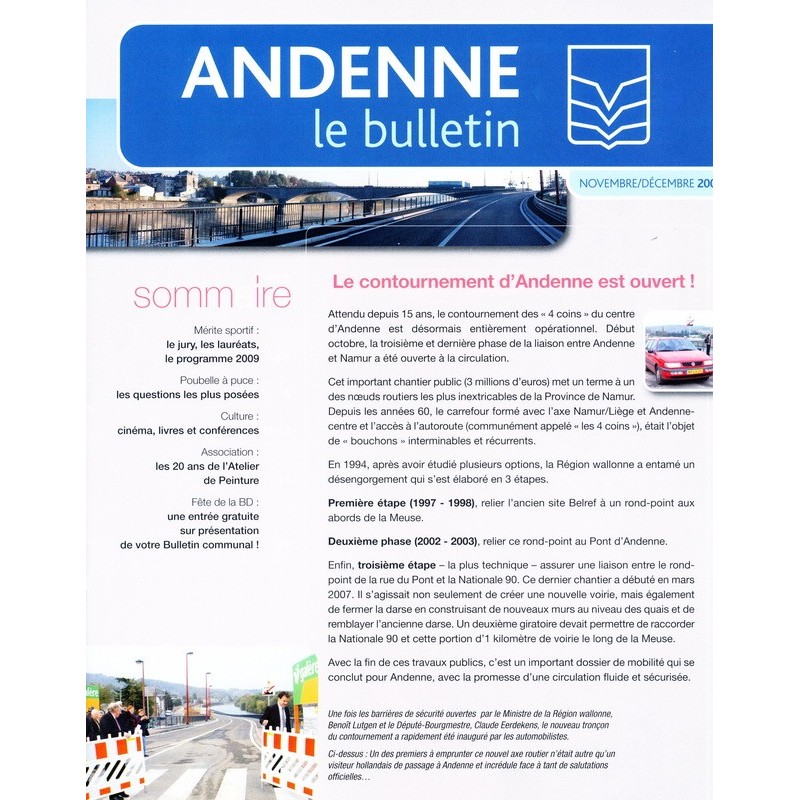 Le bulletin du Grand Andenne n° 275