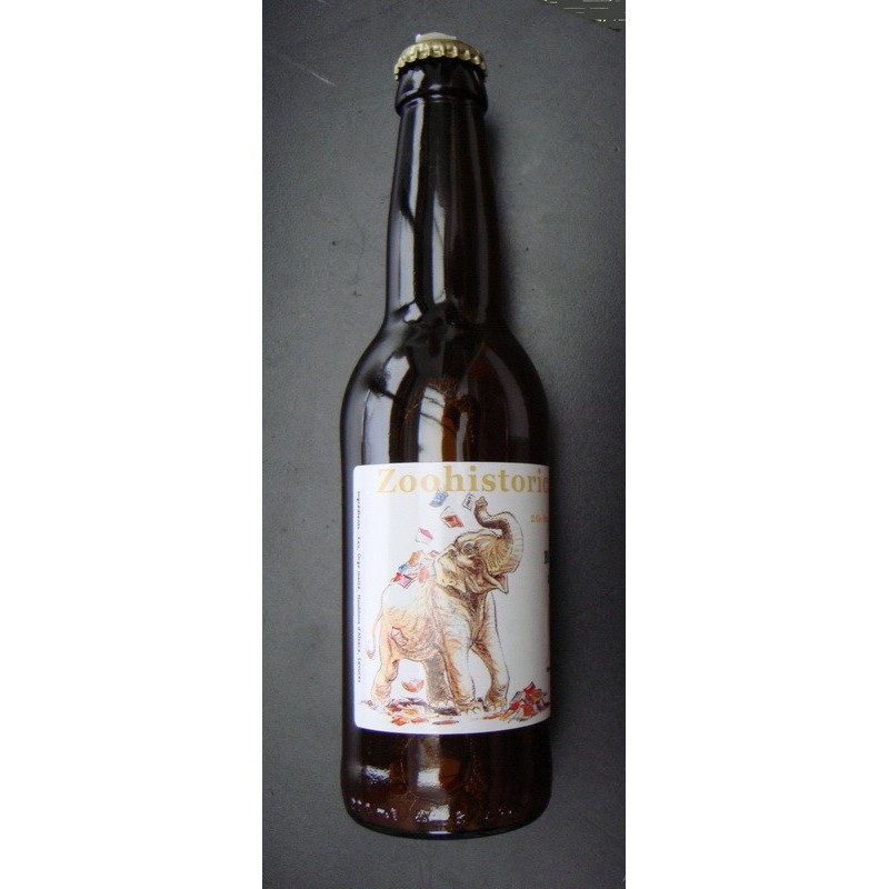 Etiquette bière Zoohistorica 2009