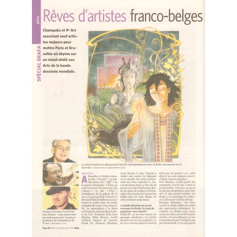 Le soir du 18/1/2012