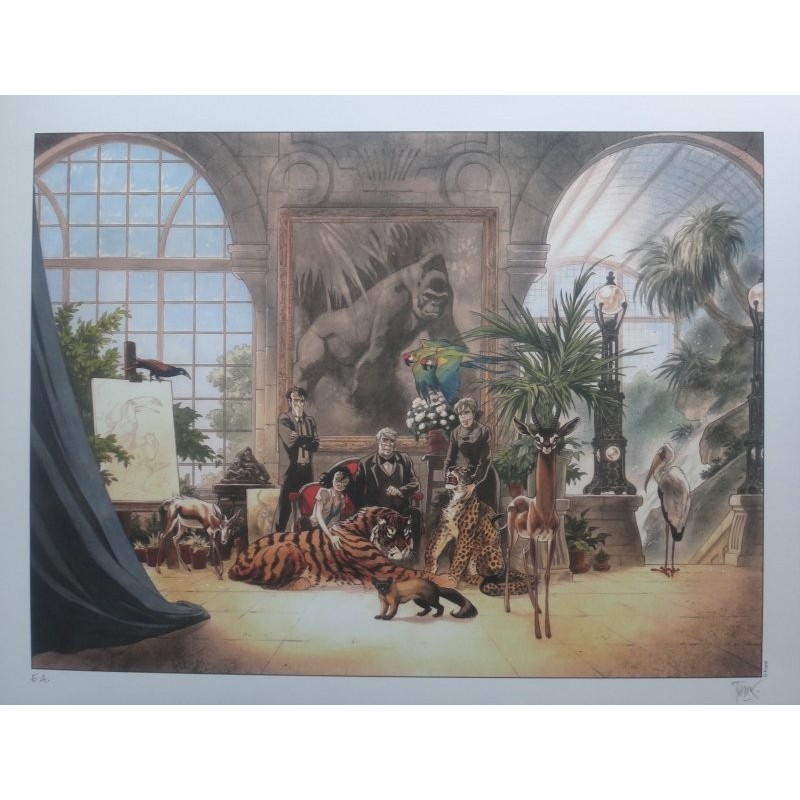 Zoo photo de famille