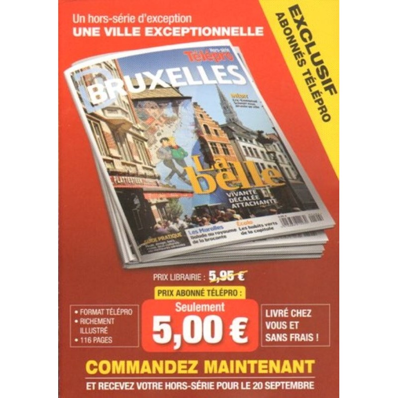 Bon de commande du Hors-Série Télépro