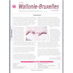 Lettre Wallonie-Bruxelles au Québec 3-2008