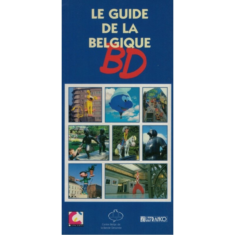 Le guide de la Belgique BD