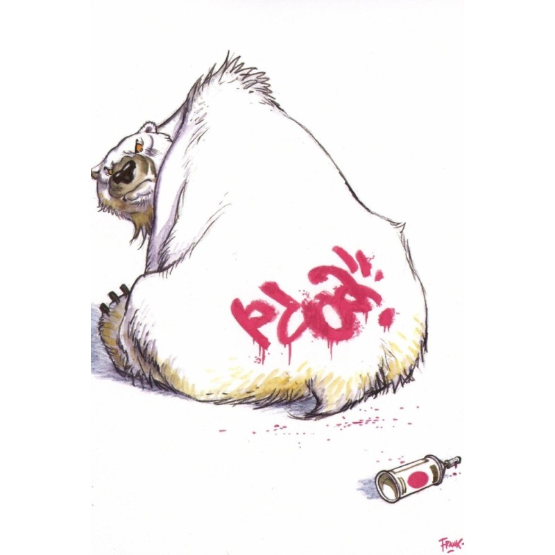 L'ours tagué va s'exprimer