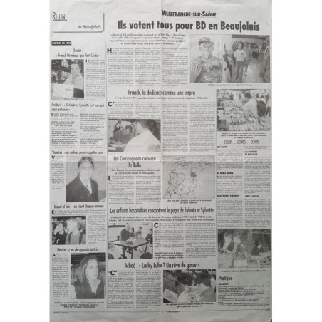 Le Progres du 21/4/2002