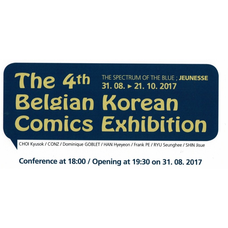 Belgian Korean comics exhibition