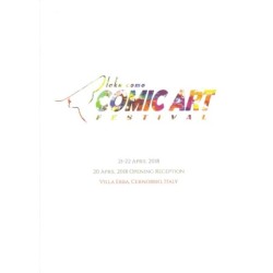 Comic art Lake Como