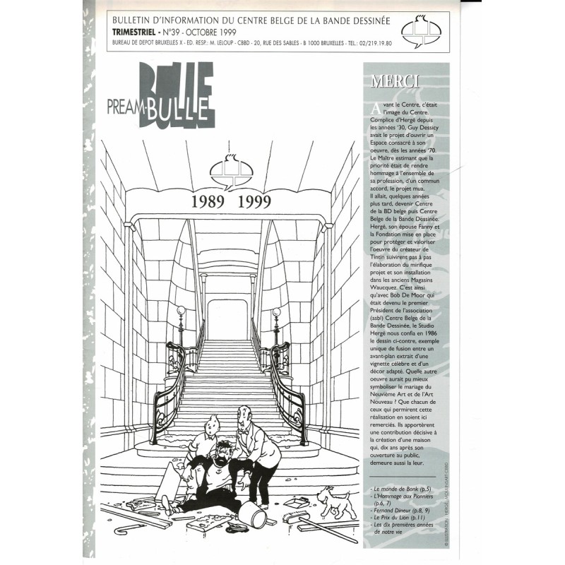 Préam-bulle n° 39