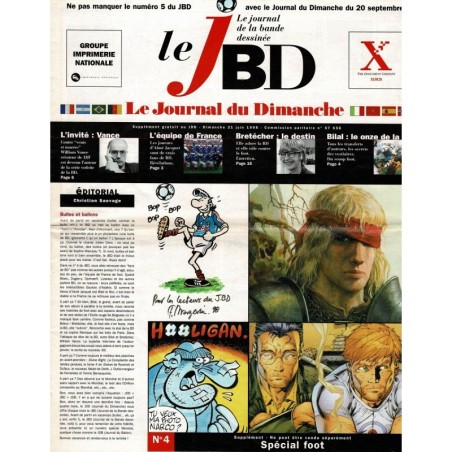 Le journal du dimanche du 21-6-1998