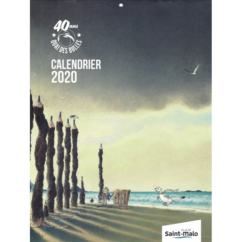 Calendrier 2020 Quai des bulles